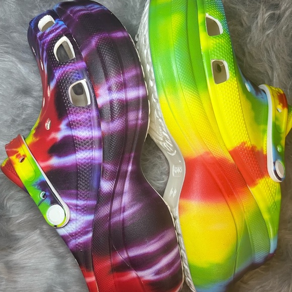 Crocs multi colored wedge - Picture 5 of 9